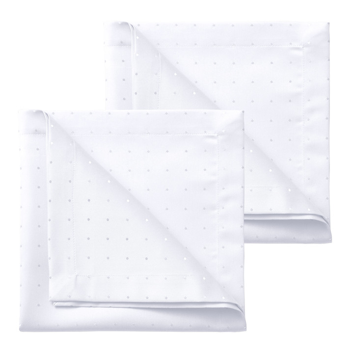 Tischdecken - Hochwertige Damast-Tischdecken vom Curt Bauer Ansicht 8 Tischdecken - Hochwertige Damast-Tischdecken vom Curt Bauer, in Größe 102 (Läufer, 50/140 cm) bis 302 (2 Servietten, 50/ 50 cm), in Farbe WEISS Ansicht 8