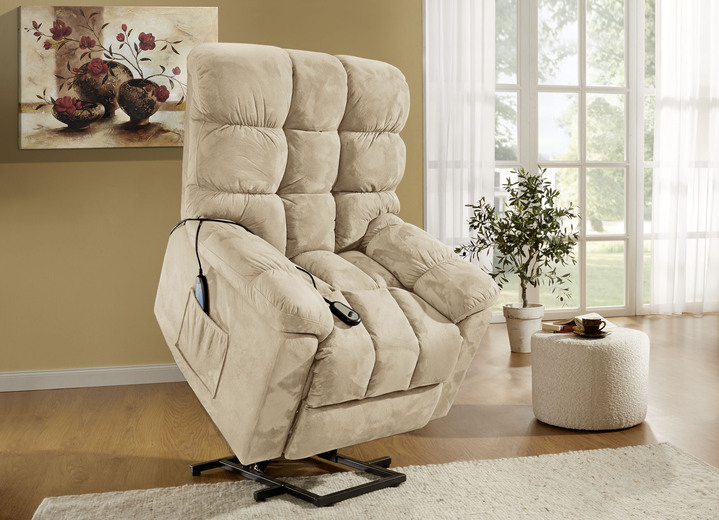 TV- & Relaxsessel - Relaxsessel mit Aufstehhilfe, Massage- und Wärmefunktion, in Farbe BRAUN Ansicht 8