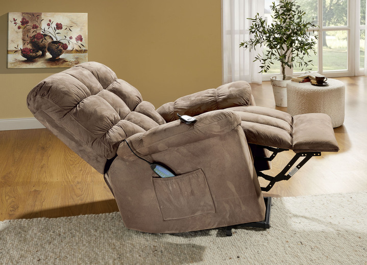 TV- & Relaxsessel - Relaxsessel mit Aufstehhilfe, Massage- und Wärmefunktion, in Farbe BRAUN Ansicht 3