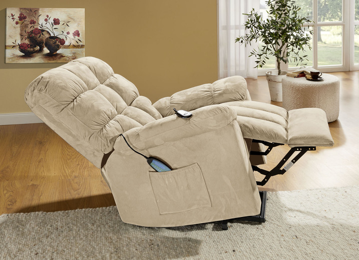 TV- & Relaxsessel - Relaxsessel mit Aufstehhilfe, Massage- und Wärmefunktion, in Farbe BRAUN Ansicht 9