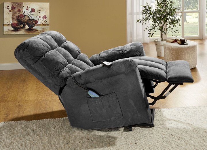 TV- & Relaxsessel - Relaxsessel mit Aufstehhilfe, Massage- und Wärmefunktion, in Farbe BRAUN Ansicht 5