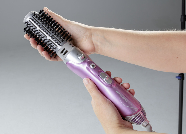 Haarstyling & Haarpflege - Grundig Volumen- & Lockenstyler HS 6220, in Farbe ROSÉ Ansicht 1