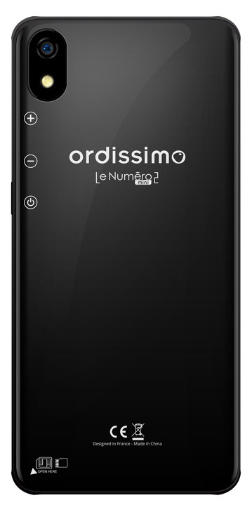 Smartphones & Telefone - Ordissimo Smartphone  LeNuméro2 mini, in Farbe SCHWARZ Ansicht 3