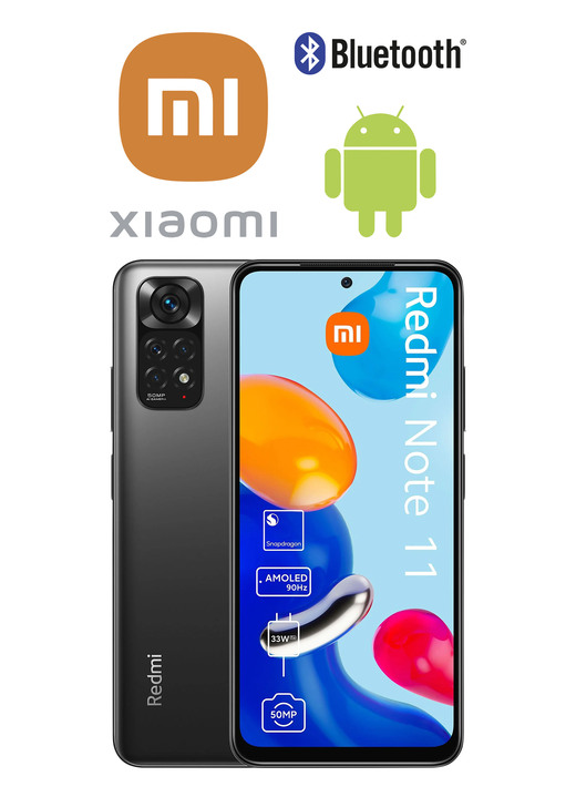 Smartphones & Telefone - Xiaomi Smartphone Redmi Note 11, in Farbe GRAU