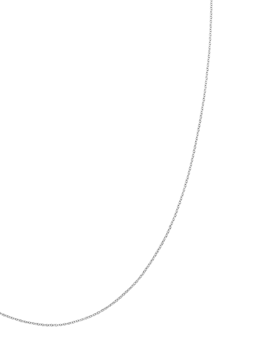 Platin - Feine Ankerkette aus Platin mit Karabiner Ansicht 2 Platin - Feine Ankerkette aus Platin mit Karabiner, in Farbe  Ansicht 2