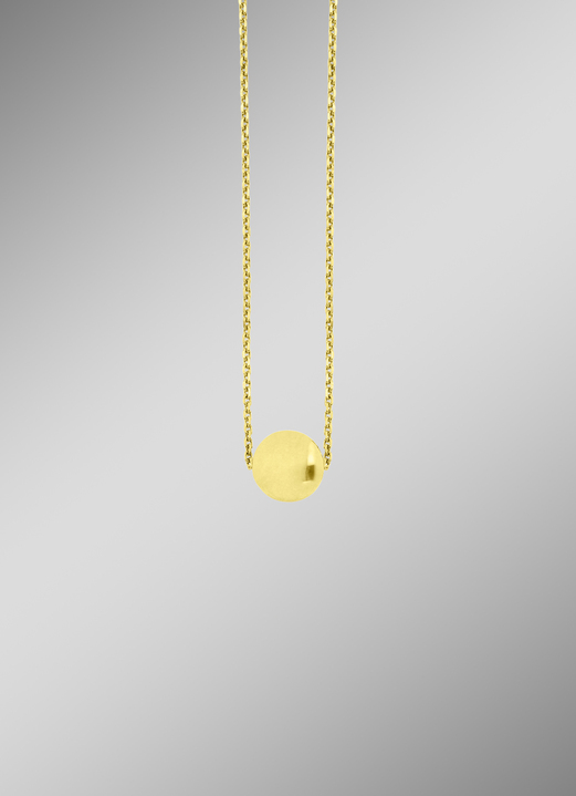 ohne Steine / mit Zirkonia - Ankerkette in Gold - ein Schmuckstück für jede Gelegenheit, in Farbe  Ansicht 1