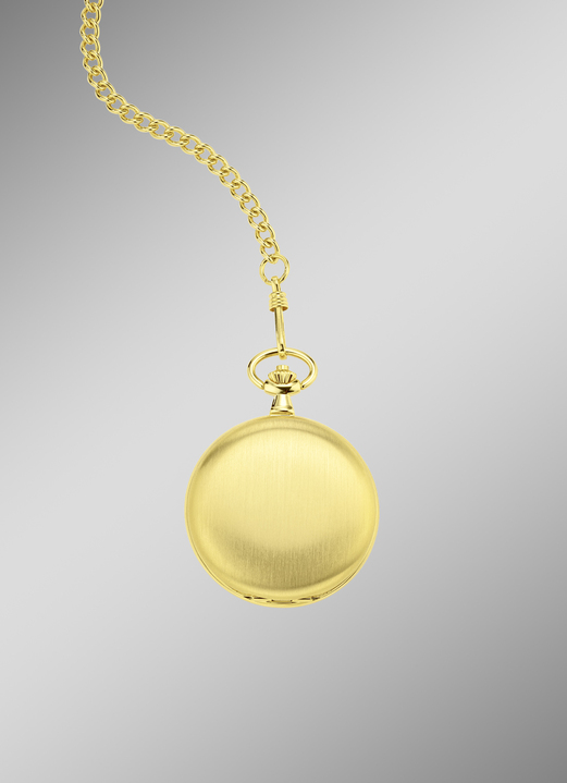 Taschen- & Ringuhren - Klassische Quartz-Taschenuhr, in Farbe  Ansicht 3