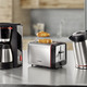 Küchengeräte-Serien - Bosch Frühstücksserie im kompakten Design – Farbe EDELSTAHL Küchengeräte-Serien - Bosch Frühstücksserie im kompakten Design, in Farbe EDELSTAHL, in Ausführung Toaster