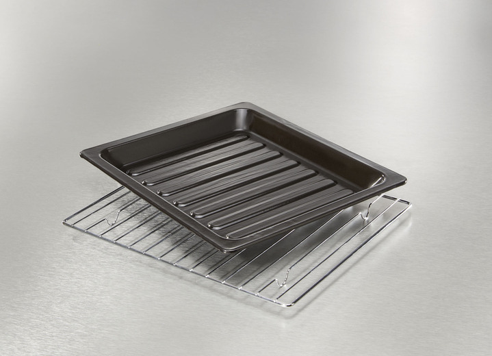 Kochen & Grillen - Carrera Heißluft-Ofen – ersetzt Backofen und Fritteuse, in Farbe SCHWARZ-SILBER Ansicht 2