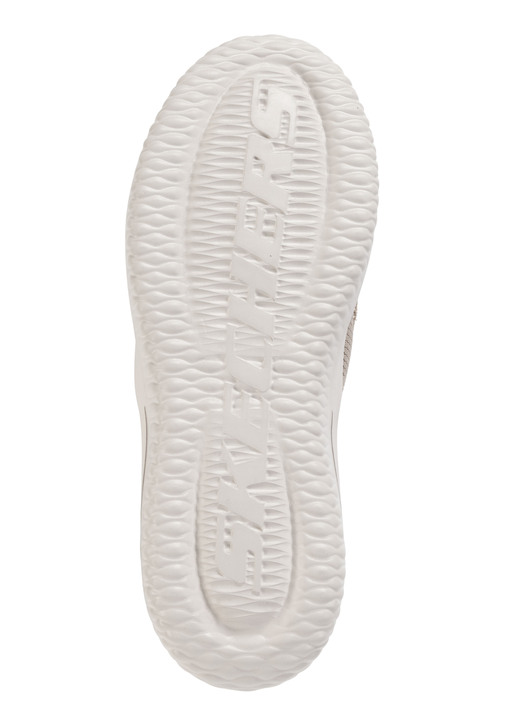 Mode - SKECHERS Slipper mit geformter Slip-Ins Fersenplatte, in Größe 040 bis 048, in Farbe TAUPE Ansicht 3