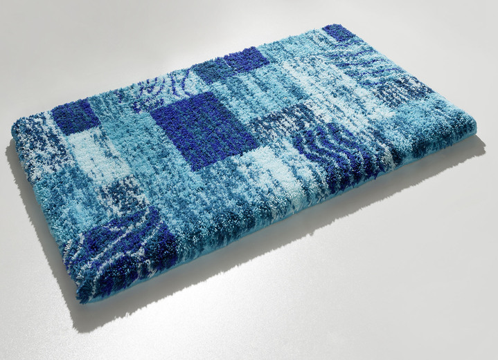 Badgarnituren - Supersofte Badvorleger aus dem Hause Grund Ansicht 3 Badgarnituren - Supersofte Badvorleger aus dem Hause Grund, in Größe 100 (Vorleger halbrund, 50/ 80 cm) bis 112 (WC-Deckelbezug, 47/ 50 cm), in Farbe GRÜN Ansicht 3