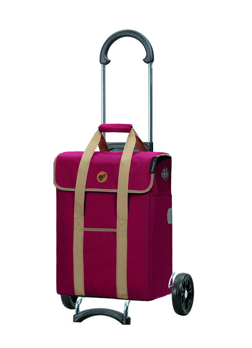 Einkaufstrolleys - Leichter und stabiler Einkaufsroller Scala Shopper® Ipek Mi von Andersen, in Farbe ROT Ansicht 1