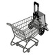Einkaufstrolleys - Leichter und leiser Einkaufsroller Royal Shopper – Farbe GRAU – Ansicht 4 Einkaufstrolleys - Leichter und leiser Einkaufsroller Royal Shopper, in Farbe GRAU – Farbe GRAU – Ansicht 4