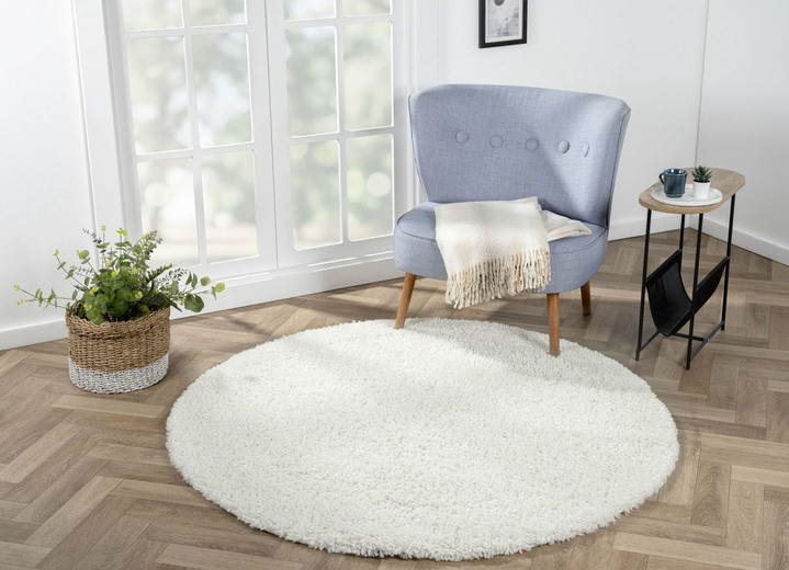 Modern - Traumhaft flauschige Brücken und Teppiche in Shaggy-Qualität Ansicht 5 Modern - Traumhaft flauschige Brücken und Teppiche in Shaggy-Qualität, in Größe 111 (Brücke 60x90 cm) bis 304 (Teppich rund ø 150 cm), in Farbe GOLD Ansicht 5