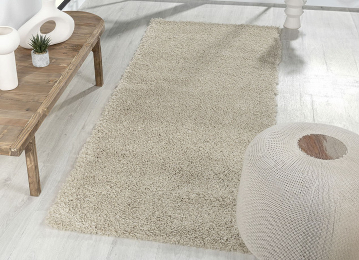 Modern - Traumhaft flauschige Brücken und Teppiche in Shaggy-Qualität Ansicht 39 Modern - Traumhaft flauschige Brücken und Teppiche in Shaggy-Qualität, in Größe 111 (Brücke 60x90 cm) bis 304 (Teppich rund ø 150 cm), in Farbe GOLD Ansicht 39