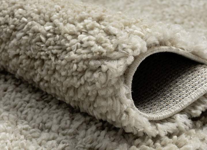 Modern - Traumhaft flauschige Brücken und Teppiche in Shaggy-Qualität Ansicht 8 Modern - Traumhaft flauschige Brücken und Teppiche in Shaggy-Qualität, in Größe 111 (Brücke 60x90 cm) bis 304 (Teppich rund ø 150 cm), in Farbe GOLD Ansicht 8