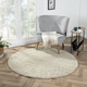 Modern - Traumhaft flauschige Brücken und Teppiche in Shaggy-Qualität – Farbe BEIGE – Ansicht 1 Modern - Traumhaft flauschige Brücken und Teppiche in Shaggy-Qualität, in Größe 111 (Brücke 60x90 cm) bis 304 (Teppich rund ø 150 cm), in Farbe GOLD – Farbe BEIGE – Ansicht 1