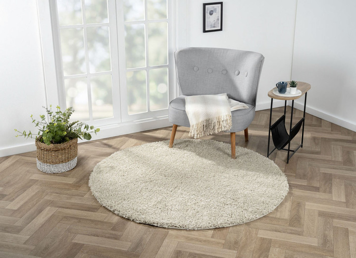 Modern - Traumhaft flauschige Brücken und Teppiche in Shaggy-Qualität Ansicht 7 Modern - Traumhaft flauschige Brücken und Teppiche in Shaggy-Qualität, in Größe 111 (Brücke 60x90 cm) bis 304 (Teppich rund ø 150 cm), in Farbe GOLD Ansicht 7