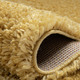 Modern - Traumhaft flauschige Brücken und Teppiche in Shaggy-Qualität – Farbe GOLD – Ansicht 4 Modern - Traumhaft flauschige Brücken und Teppiche in Shaggy-Qualität, in Größe 111 (Brücke 60x90 cm) bis 304 (Teppich rund ø 150 cm), in Farbe GOLD – Farbe GOLD – Ansicht 4
