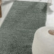 Modern - Traumhaft flauschige Brücken und Teppiche in Shaggy-Qualität – Farbe HELLGRÜN – Ansicht 4 Modern - Traumhaft flauschige Brücken und Teppiche in Shaggy-Qualität, in Größe 111 (Brücke 60x90 cm) bis 304 (Teppich rund ø 150 cm), in Farbe GOLD – Farbe HELLGRÜN – Ansicht 4