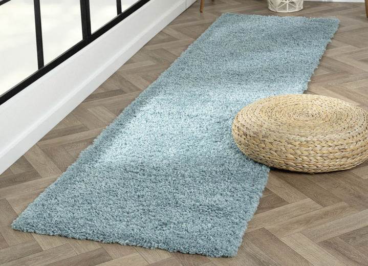 Modern - Traumhaft flauschige Brücken und Teppiche in Shaggy-Qualität Ansicht 29 Modern - Traumhaft flauschige Brücken und Teppiche in Shaggy-Qualität, in Größe 111 (Brücke 60x90 cm) bis 304 (Teppich rund ø 150 cm), in Farbe GOLD Ansicht 29