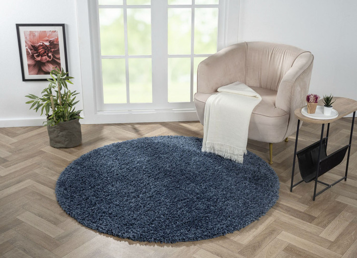 Modern - Traumhaft flauschige Brücken und Teppiche in Shaggy-Qualität Ansicht 16 Modern - Traumhaft flauschige Brücken und Teppiche in Shaggy-Qualität, in Größe 111 (Brücke 60x90 cm) bis 304 (Teppich rund ø 150 cm), in Farbe GOLD Ansicht 16