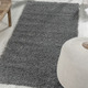 Modern - Traumhaft flauschige Brücken und Teppiche in Shaggy-Qualität – Farbe GRAU – Ansicht 5 Modern - Traumhaft flauschige Brücken und Teppiche in Shaggy-Qualität, in Größe 111 (Brücke 60x90 cm) bis 304 (Teppich rund ø 150 cm), in Farbe GOLD – Farbe GRAU – Ansicht 5
