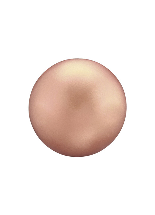 mit Perlen - Perlmutt Klangkugel mit zartem, individuellem Klang, in Farbe ROSÉ Ansicht 2