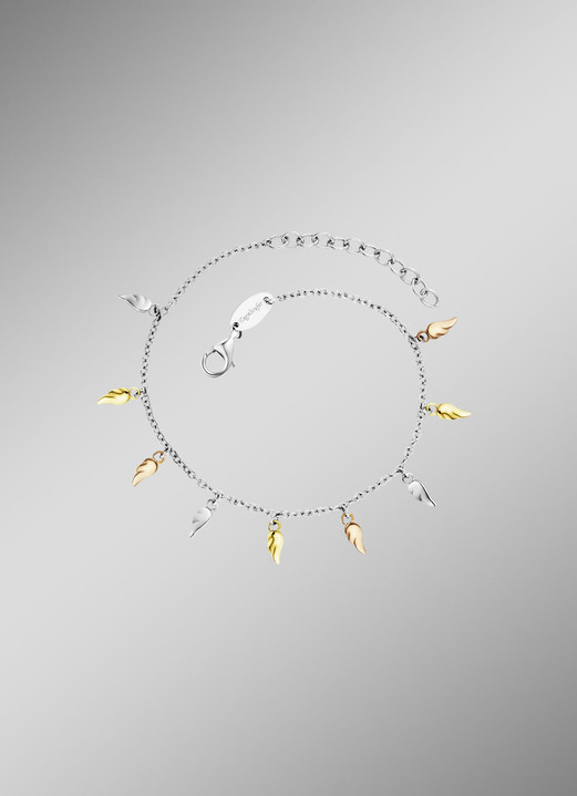 Halsketten & Armbänder - Armband mit 9 Flügelchen, in Farbe  Ansicht 1
