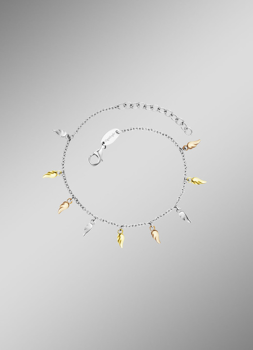 Halsketten & Armbänder - Armband mit 9 Flügelchen, in Farbe  Ansicht 1