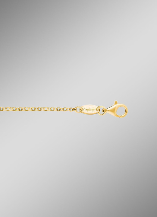 Halsketten & Armbänder - Erbskette von Engelsrufer in Silber 925/- fein, in Farbe , in Ausführung goldplattiert Ansicht 1