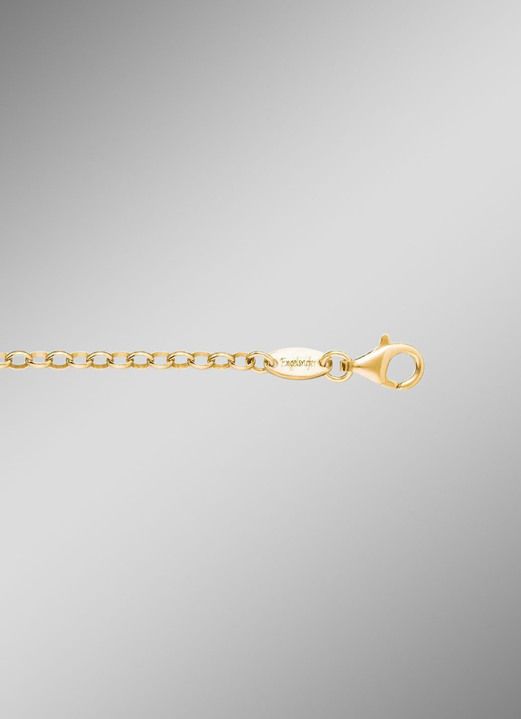 Halsketten & Armbänder - Vergoldete Ankerkette, in Farbe  Ansicht 1