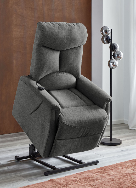TV- & Relaxsessel - TV-Sessel mit Motor und Aufstehhilfe Ansicht 2 TV- & Relaxsessel - TV-Sessel mit Motor und Aufstehhilfe, in Farbe ANTHRAZIT Ansicht 2