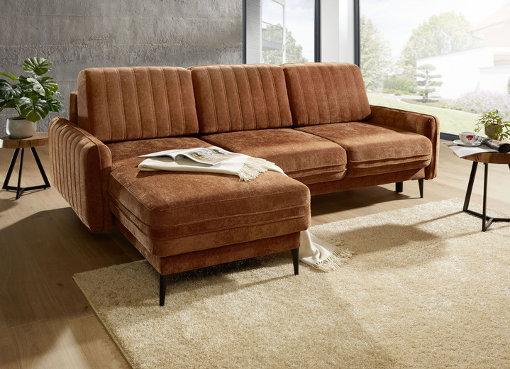 Funktions-Polstermöbel - Polsterecke mit Bettfunktion und Bettkasten, in Farbe CREME Ansicht 8