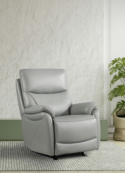 TV- & Relaxsessel - TV-Sessel mit XXL-Sitzkomfort und Aufstehhilfe, in Farbe BEIGE Ansicht 2