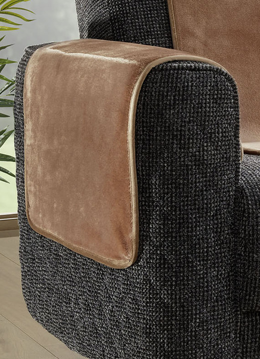 Sessel- & Sofaüberwürfe - Wohnaccessoires mit Anti-Rutsch-Beschichtung, in Größe 101 (Sesselschoner, 50x150 cm) bis 865 (2 Armlehnenschoner, 50x 70 cm), in Farbe ROT Ansicht 12