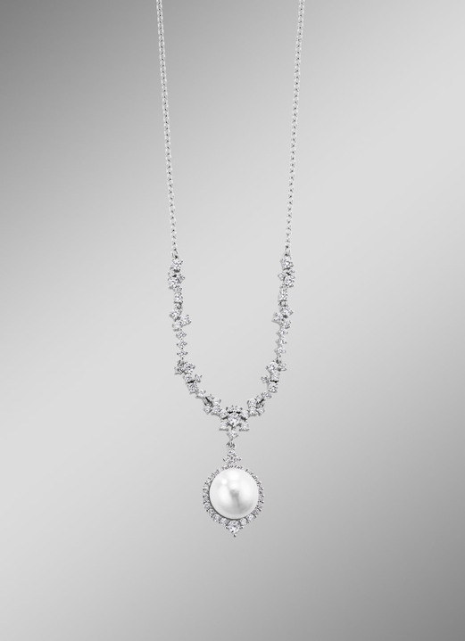 Halsketten & Armbänder - Schmuck-Set mit Süßwasser-Zuchtperlen, 2-teilig, in Farbe  Ansicht 2