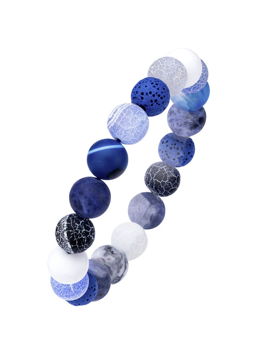 mit Edelsteinen - Tolle Unikate: Modisches Energiearmband, in Farbe  Ansicht 2