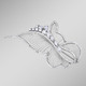 Damen-Modeschmuck - Filigrane Anstecknadel Schmetterling mit synth. Zirkonia – Ansicht 1 Damen-Modeschmuck - Filigrane Anstecknadel Schmetterling mit synth. Zirkonia, in Farbe  – Ansicht 1