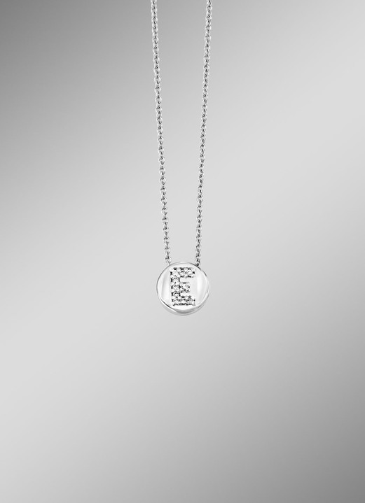 Anhänger - Buchstaben-Anhänger mit Ankerkette, in Größe 001 bis 026, in Farbe , in Ausführung Buchstabe D Ansicht 1