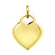 ohne Steine / mit Zirkonia - Ein tolles Geschenk: Herz-Anhänger aus Gold 585/- fein – Ansicht 2 ohne Steine / mit Zirkonia - Ein tolles Geschenk: Herz-Anhänger aus Gold 585/- fein, in Farbe  – Ansicht 2