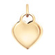 ohne Steine / mit Zirkonia - Ein tolles Geschenk: Herz-Anhänger aus Gold 585/- fein – Ansicht 5 ohne Steine / mit Zirkonia - Ein tolles Geschenk: Herz-Anhänger aus Gold 585/- fein, in Farbe  – Ansicht 5