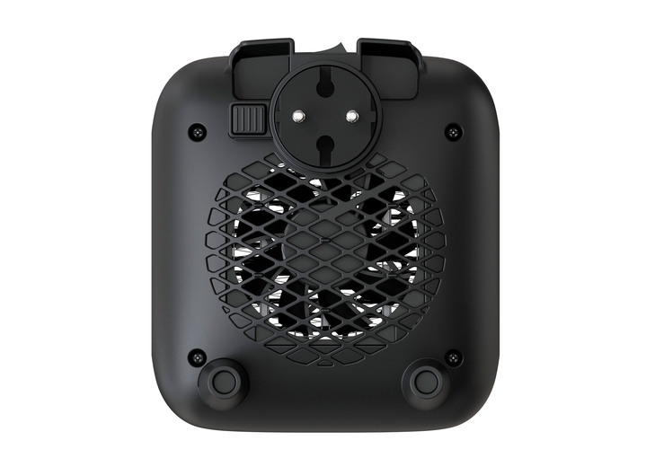 Heizgeräte - Mini-Heizung mit Thermo-Keramik-Heiztechnologie, in Farbe SCHWARZ Ansicht 3