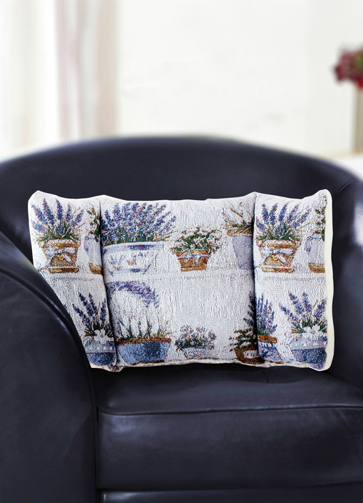 Sitzhilfen - Rückenkissen mit Lavendel-Motiv, in Farbe LAVENDEL Ansicht 1