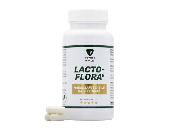 Nahrungsergänzung - Lacto-Flora-Kapseln, 120 Stück, in Farbe