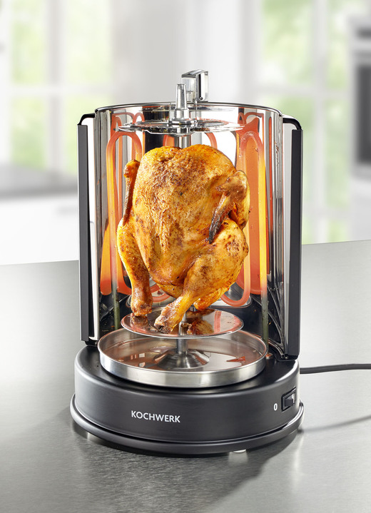 - Multigrill für bis zu 2 kg Fleisch, in Farbe SCHWARZ Ansicht 5