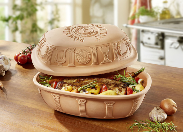 - Römertopf für die gesundheitsbewusste Küche, in Farbe TERRACOTTA Ansicht 1