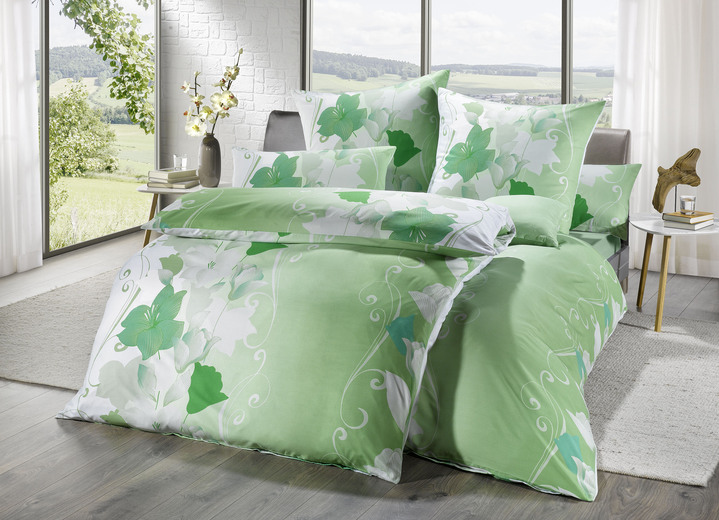 Bettwäschegarnituren - Peach Touch Bettwäsche-Garnitur, in Größe 111 (40/80 cm + 135/200 cm) bis 912 (10-tlg. Set: 2x 40/40 cm + 2x 40/80 cm + 2x 80/80 cm + 2x 135/200 cm +2x Spannbetttuch 100/200 cm), in Farbe TERRA Ansicht 4