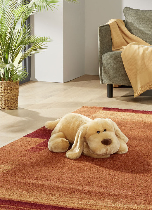 - Flauschiger Plüsch-Hund, in Farbe BRAUN Ansicht 1