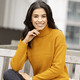Pullover - Pullover in Strickmix – Farbe SAFRAN MELIERT – Ansicht 2 Pullover - Pullover in Strickmix, in Größe L(44/46) bis XS(32/34), in Farbe SAFRAN MELIERT – Farbe SAFRAN MELIERT – Ansicht 2